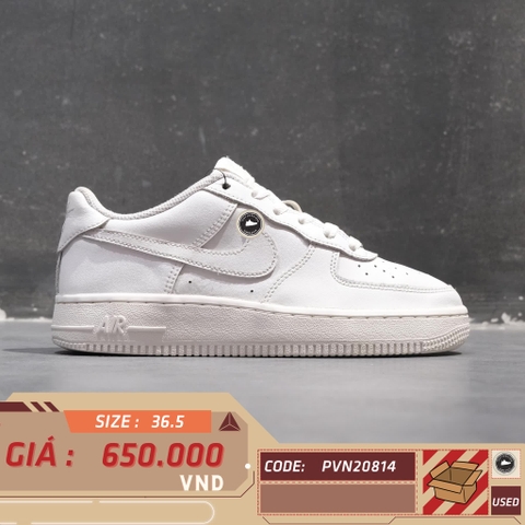 NIKE AIR FORCE 1 LOW LE TRIPLE WHITE DH2920-111 SIZE 36.5 GIÀY 2HAND CHÍNH HÃNG PVN20814