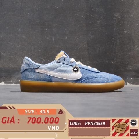 NIKE SB HERITAGE VULC 'COAST PSYCHIC BLUE' CD5010 401 SIZE 40.5 GIÀY 2HAND CHÍNH HÃNG  PVN20559