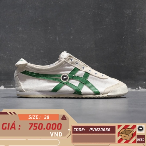 Onitsuka Tiger Mexico 66 Slip-On D342Q SIZE 38 GIÀY 2HAND CHÍNH HÃNG PVN20666