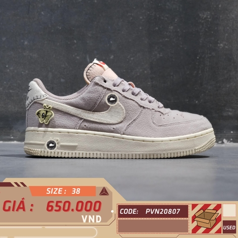 Air Jordan 1 Low SE Mismatched Purple Magenta (W) DJ6378 500 SIZE 38 GIÀY 2HAND CHÍNH HÃNG PVN20807