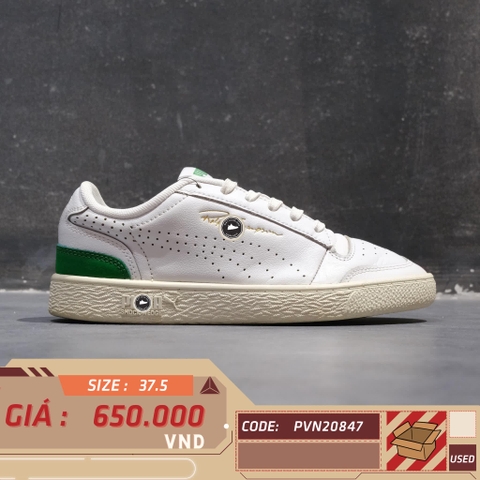 PUMA Ralph Sampson Lo Perf 'White Green' 372395 01 SIZE 37.5 GIÀY 2HAND CHÍNH HÃNG PVN20847