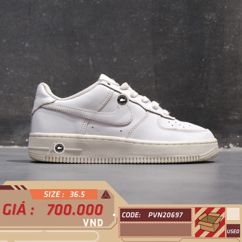 Nike Air Force 1 LE GS 'Triple White' DH2920 111 SIZE 36.5 GIÀY 2HAND CHÍNH HÃNG PVN20697