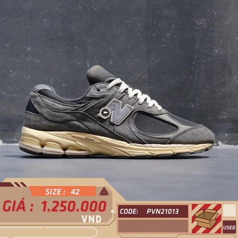 New Balance 2002R Black Dark Grey Phantom M2002RHO SIZE 42 GIÀY 2HAND CHÍNH HÃNG PVN21013