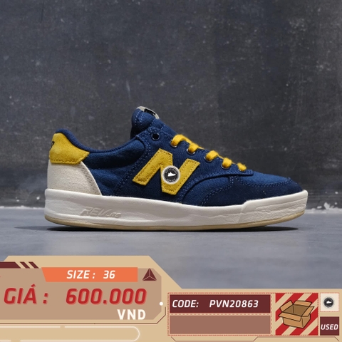 New Balance Unisex 300 Series Sneakers Blue/Yellow CRT300BB SIZE 36 GIÀY 2HAND CHÍNH HÃNG PVN20863