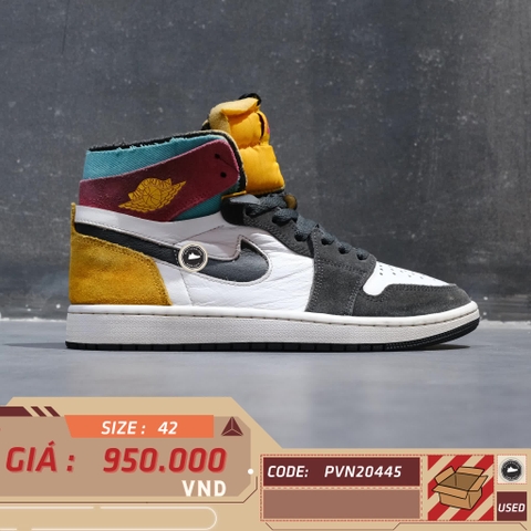 Air Jordan 1 High Zoom Comfort 'Multi-Color' CT0978 016 SIZE 42 GIÀY 2HAND CHÍNH HÃNG PVN20445
