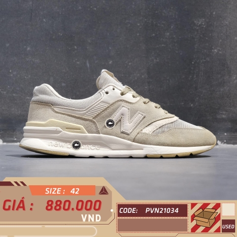New Balance 997H 'Grey White' CM997HCB SIZE 42 GIÀY 2HAND CHÍNH HÃNG PVN21034