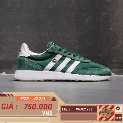 ADIDAS RUN 60S 2.0 H00354 SIZE 42 2/3 GIÀY 2HAND CHÍNH HÃNG PVN21235