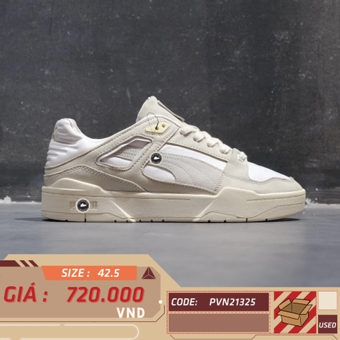 PUMA Slipstream Invdr Lux 'Cream White' 387550-01 SIZE 42.5 GIÀY 2HAND CHÍNH HÃNG PVN21325