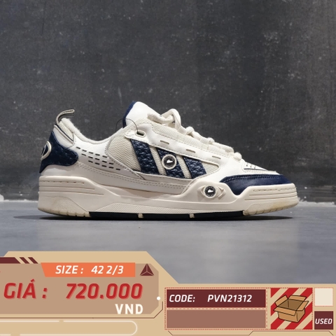 ADIDAS ORIGINALS ADI2000 'WHITE DARK INK' IF0882 SIZE 42 2/3 GIÀY 2HAND CHÍNH HÃNG PVN21312