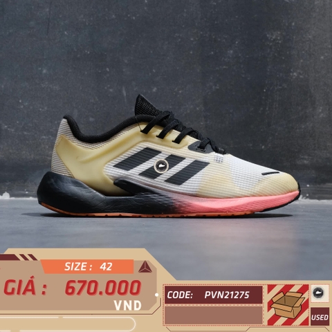 ADIDAS ALPHATORSION 'WHITE SIGNAL PINK' EG5082 SIZE 42 GIÀY 2HAND CHÍNH HÃNG PVN21275