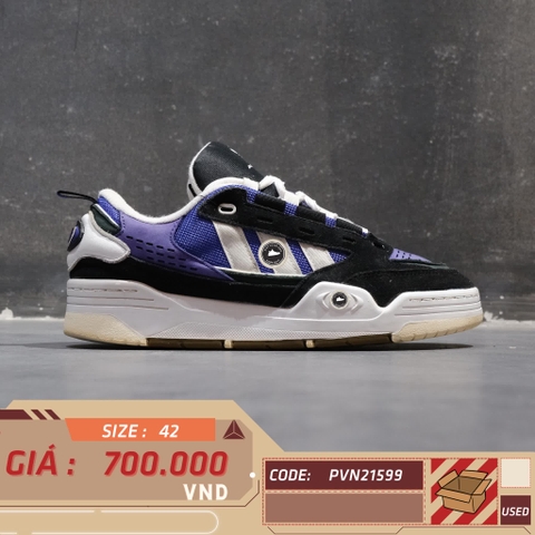 ADIDAS ORIGINALS ADI2000 'PURPLE' GZ6201 SIZE 42 GIÀY 2HAND CHÍNH HÃNG PVN21599