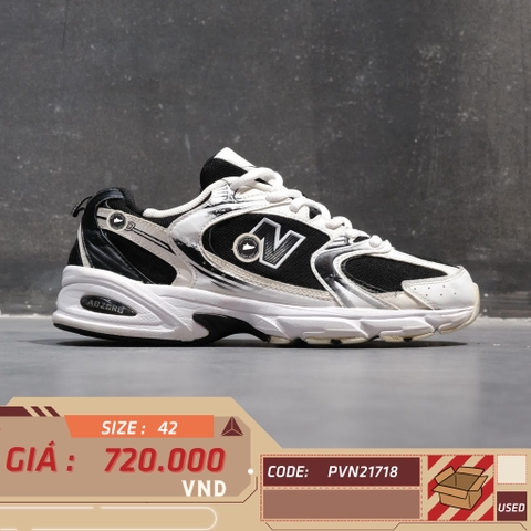 New Balance 530v2 Retro 'Black White' MR530SJ SIZE 42 GIÀY 2HAND CHÍNH HÃNG PVN21718