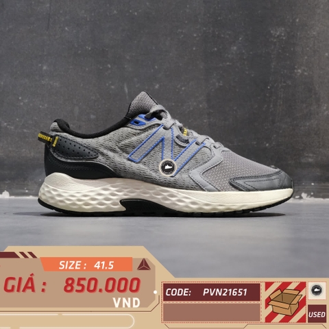 NEW BALANCE 410v7 TRAIL RUNNING SLATE GREY MT410TO7 SIZE 41.5 GIÀY 2HAND CHÍNH HÃNG PVN21651