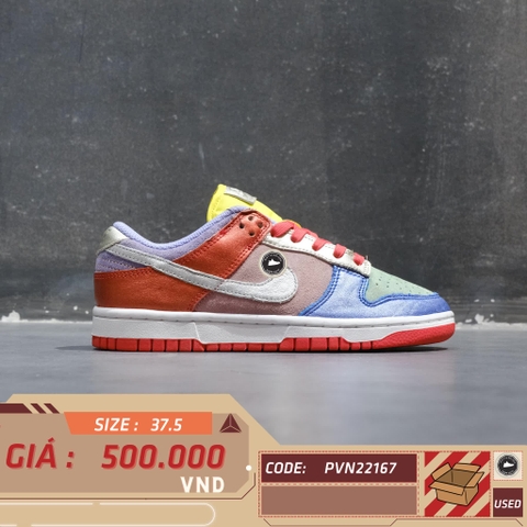 NIKE DUNK LOW 'SUNSET PULSE' DN0855 600 SIZE 37.5 GIÀY 2HAND CHÍNH HÃNG PVN22167