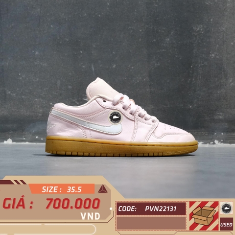 Nike Air Jordan 1 Low 'Arctic Pink Gum' DC0774 601 SIZE 35.5 GIÀY 2HAND CHÍNH HÃNG PVN22131