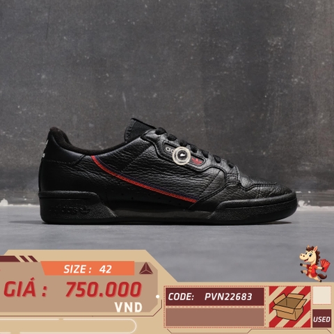 🔥 adidas Continental 80 'Black Scarlet' G27707 – SIZE 42 – PVN22683 – CHÍNH HÃNG