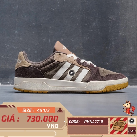 ADIDAS ENTRAP 'BROWN WHITE' JR8321 SIZE 45 1/3 GIÀY 2HAND CHÍNH HÃNG PVN22710