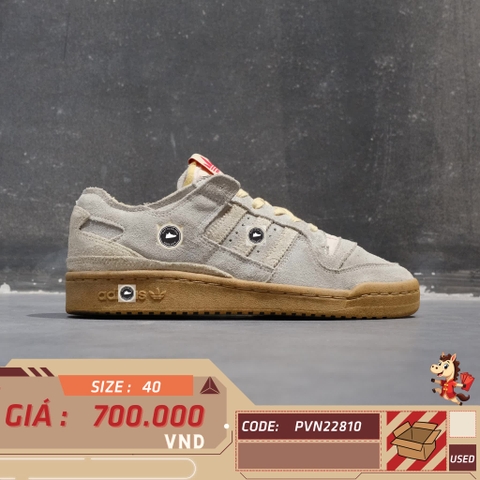 Adidas Forum 84 Low CL Non Dyed Warm Vanilla - JI0488 - Size 40 - GIÀY 2HAND CHÍNH HÃNG 22810