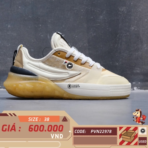🔥 FILA MIXA SNEAKERS ‘CREAMYELLOW’ – SIZE 38 – PVN22978 – CHÍNH HÃNG