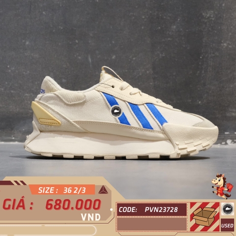 🔥 ADIDAS NEO FUTRO MIXR “WHITE/BLUE” – SIZE 36 2/3 – PVN23728 – CHÍNH HÃNG