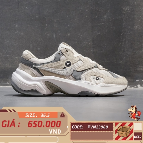 🔥 NIKE AL8 “WHITE/SMOKE GREY/BLACK/METALLIC SILVER” – SIZE 36.5 – PVN23968 – CHÍNH HÃNG