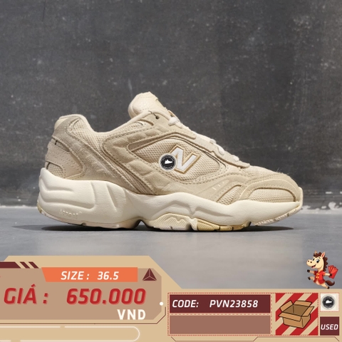 🔥 Giày New Balance 452 ‘Beige Calm Taupe’ WX452RM – SIZE 36 2/3 – PVN23725 – CHÍNH HÃNG