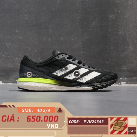 🔥 ADIDAS ADIZERO BOSTON 9 FY0343 – SIZE 40 2/3 – PVN24649 – CHÍNH HÃNG