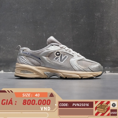 🔥 NEW BALANCE 530 “METALLIC SILVER MOONBEAM” MR530VS – SIZE 40 – PVN25016 – CHÍNH HÃNG