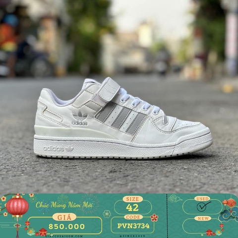 Giày 2hand Adidas Forum Low White CG7134 - 3734