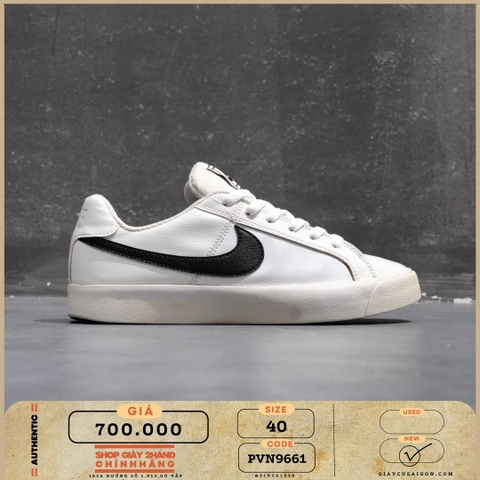 2hand Giày Nike Court Royale AC White Black BQ4222 103 SIZE 40 PVN9661