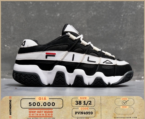Giày 2hand FILA Barricade XT 97 Black White FS1HTB1053X BWT - 4959