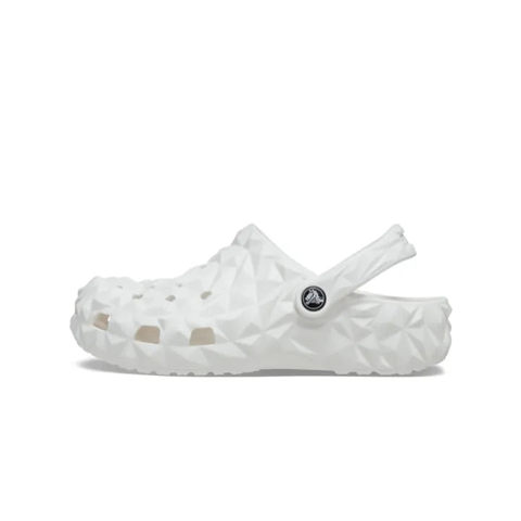 Crocs Geometric  - White - sầu riêng