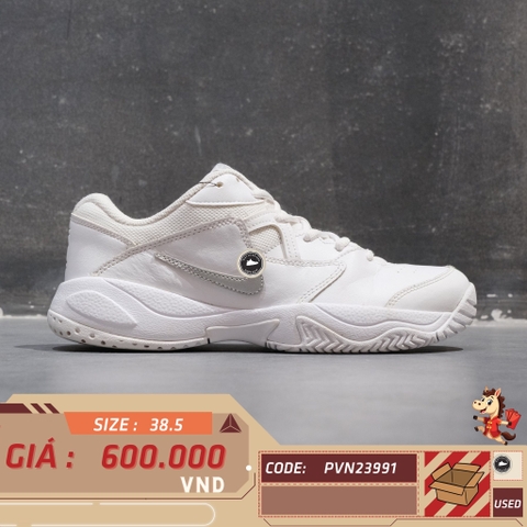 Nike Court Lite 2 'White' - AR8838 101 - Size 38.5 - GIÀY 2HAND CHÍNH HÃNG 23991