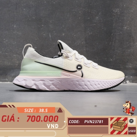 🔥 NIKE REACT INFINITY RUN FLYKNIT “ICED LILAC” – SIZE 38.5 – PVN23781 – CHÍNH HÃNG