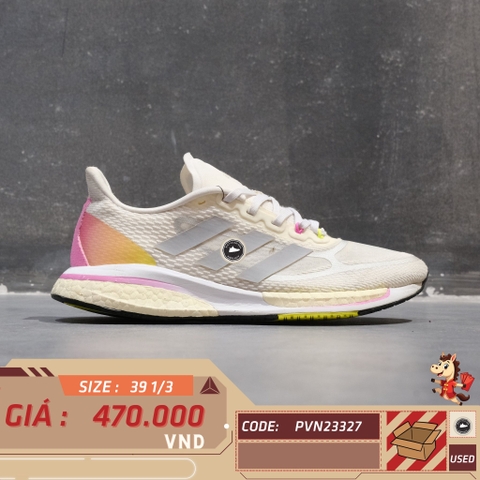 Adidas Supernova White Silver Pink - FX6700 - Size 39 1/3 - GIÀY 2HAND CHÍNH HÃNG 23327