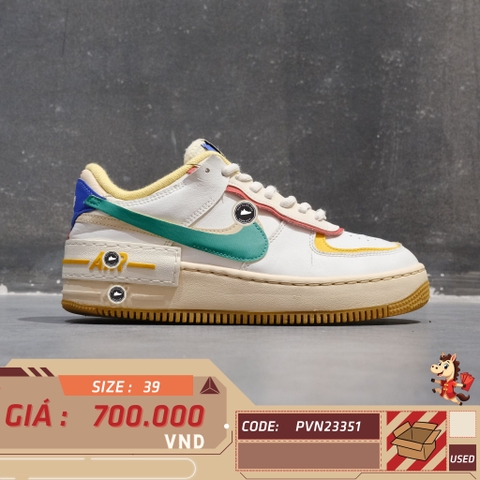 Nike Air Max 270 React Summit White Ghost Aqua - CI9191-118 - Size 39 - GIÀY 2HAND CHÍNH HÃNG 23351