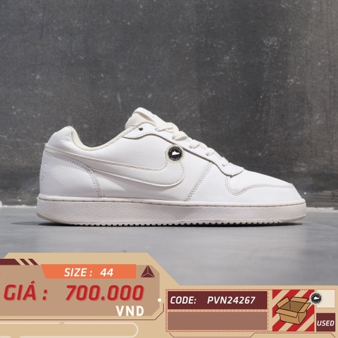 Nike Ebernon Low Triple White - AQ1775 100 - Size 44 - GIÀY 2HAND CHÍNH HÃNG PVN24267