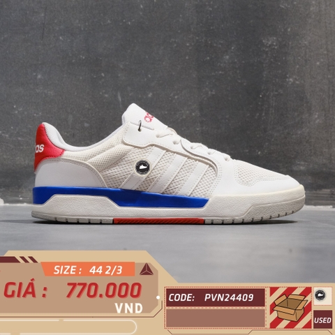 Adidas Entrap White Red Blue - FX3978 - Size 44 2/3 - GIÀY 2HAND CHÍNH HÃNG PVN24409