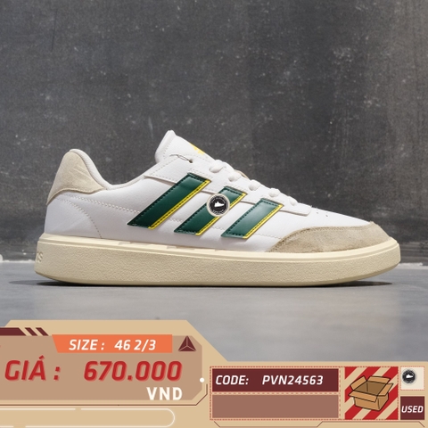 Adidas Courtblock White Green - IG6864 - Size 46 2/3 - GIÀY 2HAND CHÍNH HÃNG PVN24563