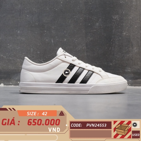 Adidas VS Set - BC0130 - Size 42 - GIÀY 2HAND CHÍNH HÃNG PVN24553