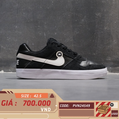 Nike SB Delta Force Vulc Black Anthracite - 942237 010 - Size 42.5 - GIÀY 2HAND CHÍNH HÃNG PVN24549
