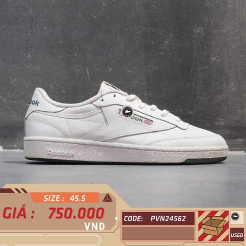 Reebok Club C 85 - 1000200024 - Size 45.5 - GIÀY 2HAND CHÍNH HÃNG PVN24562