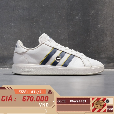 Adidas Grand Court TD - GW9255 - Size 43 1/3 - GIÀY 2HAND CHÍNH HÃNG PVN24481
