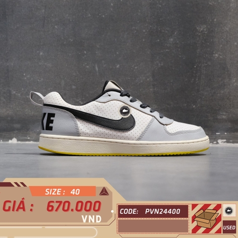 Nike Court Borough Low - 839985 104 - Size 40 - GIÀY 2HAND CHÍNH HÃNG PVN24400