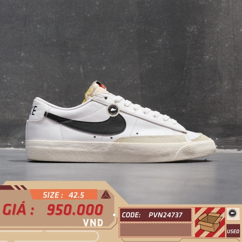 Nike Blazer Low '77 Vintage - DA6364 101 - Size 42.5 - GIÀY 2HAND CHÍNH HÃNG PVN24737