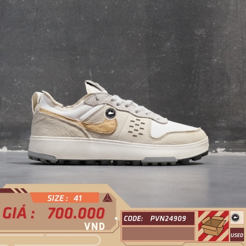 Nike C1TY Summit White Vachetta Tan - HV5981 120 - Size 41 - GIÀY 2HAND CHÍNH HÃNG PVN24909