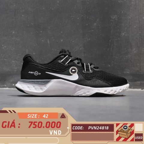 Nike Renew Retaliation TR 2 Black Cool Grey - CK5074 001 - Size 42 - GIÀY 2HAND CHÍNH HÃNG PVN24818