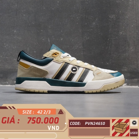 Adidas Neo 100DB White Bluegreen - GX7145 - Size 42 2/3 - GIÀY 2HAND CHÍNH HÃNG PVN24650