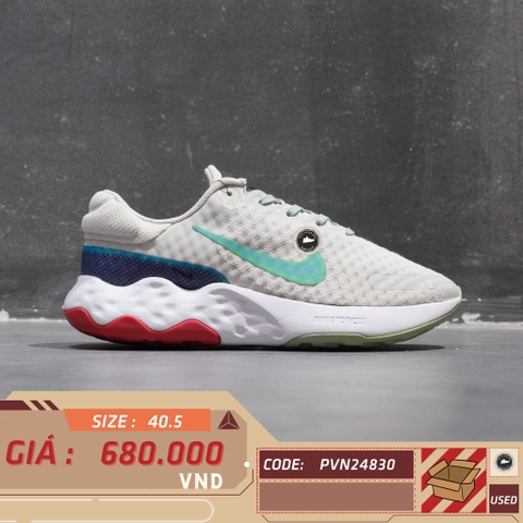Nike Renew Ride 3 Photon Dust Washed Teal - DC8184 006 - Size 40.5 - GIÀY 2HAND CHÍNH HÃNG PVN24830