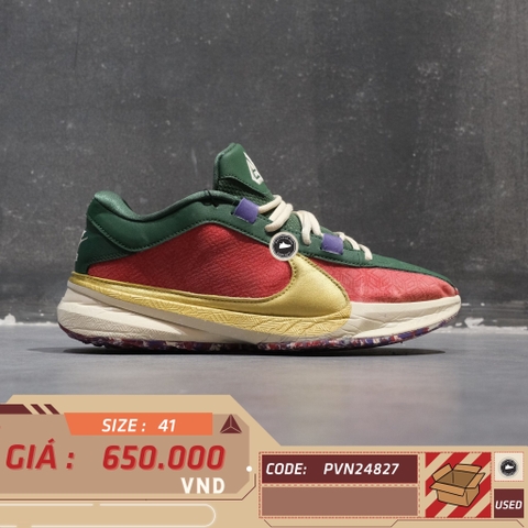 Nike Zoom Freak 5 Keep It A Buck - DZ2945 600 - Size 41 - GIÀY 2HAND CHÍNH HÃNG PVN24827